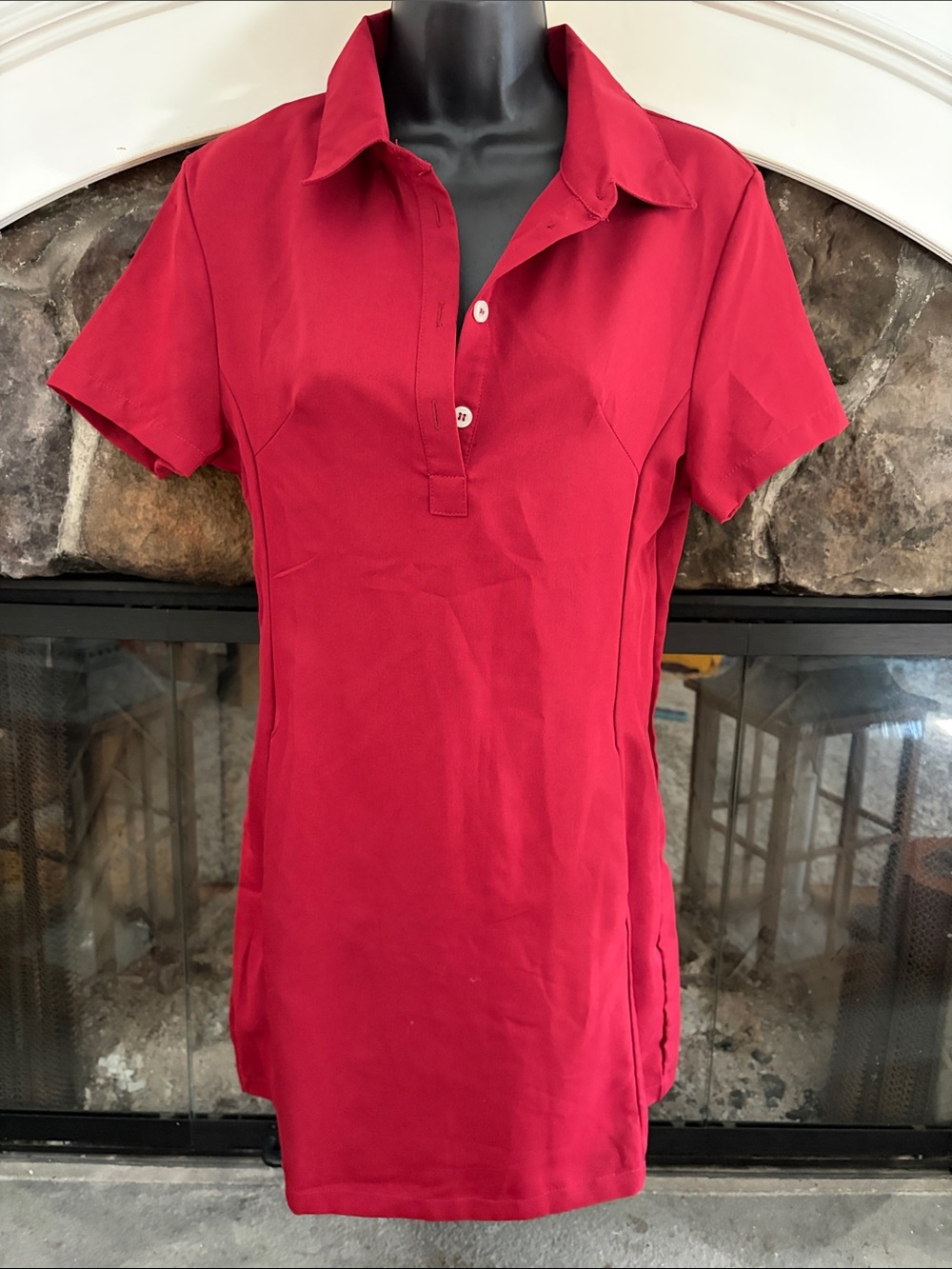 Shein Women’s Red Polo Dress size Small